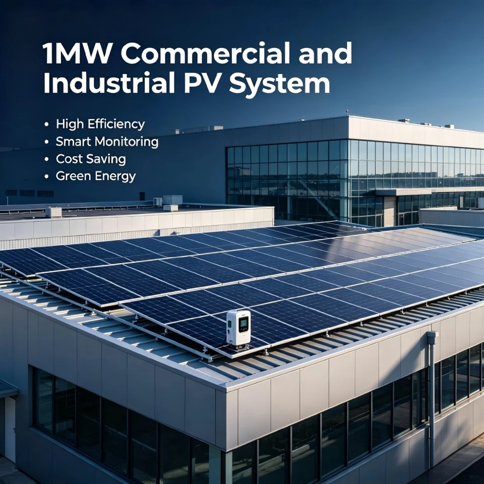 1MW מערכת PV מסחרית ותעשייתית